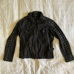 Free People Faye Military Jacket
